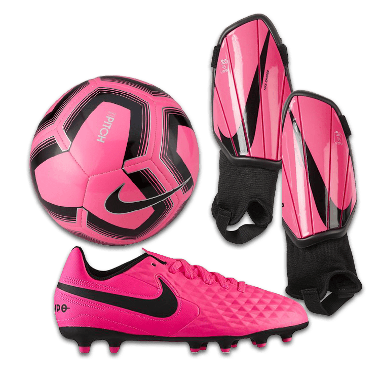 nike pink soccer cleats