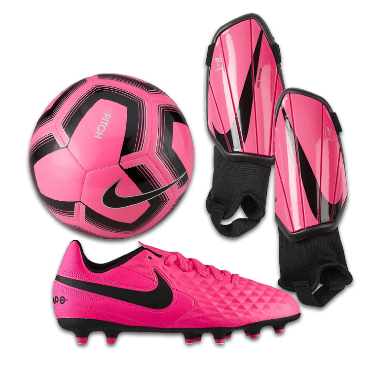 Nike Pink Youth Soccer Package Academy